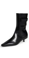 St Agni Petit Pouch Boot In Black