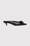 St Agni Petit Pouch Heel In Black