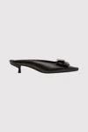 St Agni Petit Pouch Heel In Brown