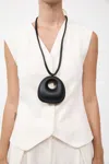 St Agni Petit Shell Pouch In Black