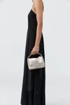 St Agni Petit Soft Satchel In Gold
