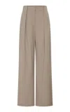 St Agni Pleat Loop Pants In Gray