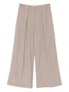 St Agni Pleat Trousers In Gray
