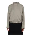 St Agni Pocket Bomber Jacket In Gray