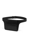 St Agni Pocket Detail Belt In Black