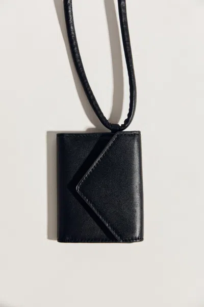 St Agni Envelope Card Holder In Black