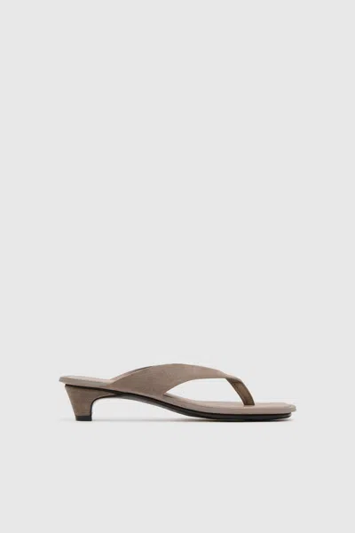 ST AGNI PRE-ORDER: SUEDE OPANKA HEEL