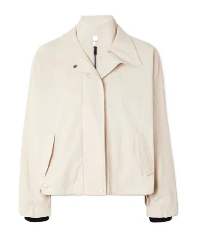 St Agni Recycled-twill Jacket In Yellow