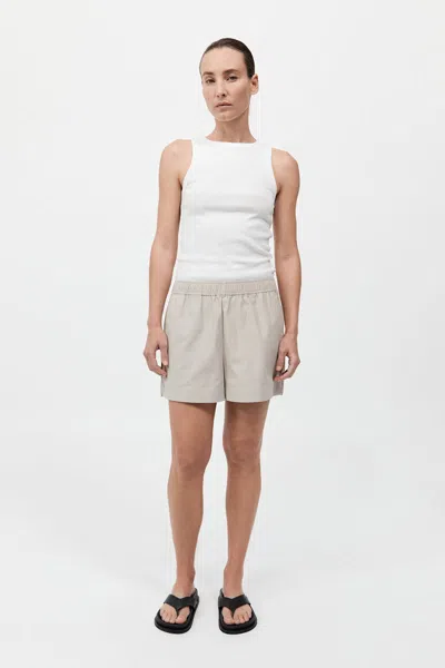 St Agni Relaxed Short In Creme