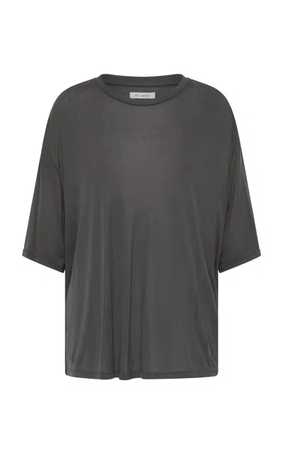 St Agni Relaxed Tencel Jersey T-shirt In Gray