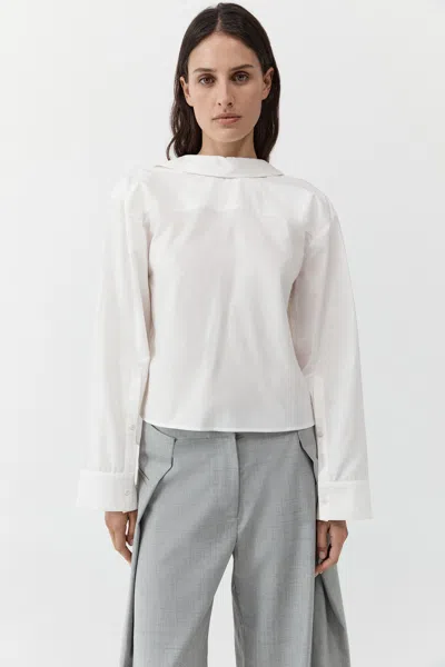 St Agni Reverse Shirt In White