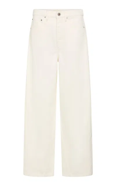 St Agni Rigid Mid-rise Balloon Jeans In White