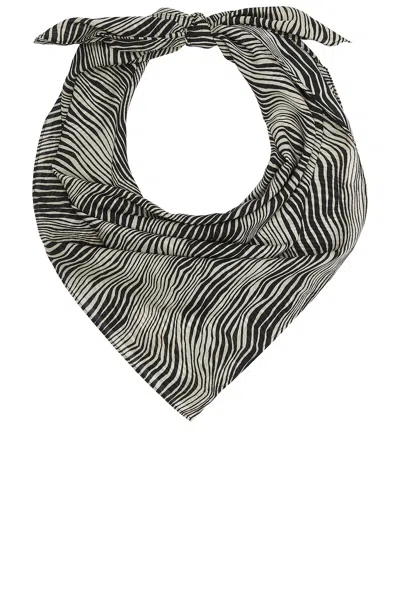 St Agni Savannah Silk Scarf In Sand