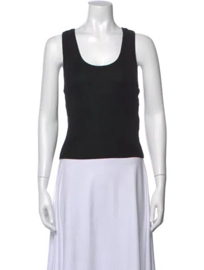 Pre-owned St Agni Scoop Neck Sleeveless Top W/ Tags In Grey