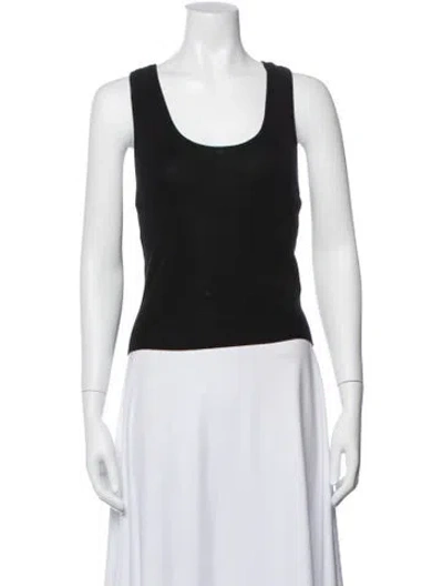 Pre-owned St Agni Scoop Neck Sleeveless Top W/ Tags In Grey