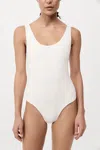St Agni Scoop One Piece In Off White