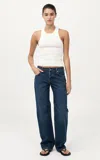 St Agni Sculpted Knit Tank Top In Off-white