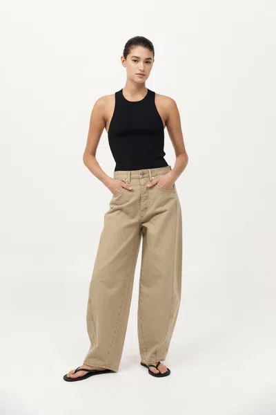 St Agni Sculpted Knit Top In Black