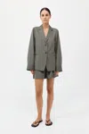 St Agni Shirt Jacket In Green