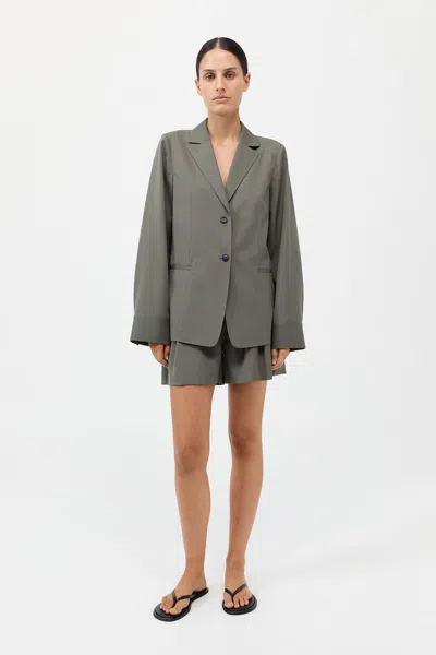 St Agni Shirt Jacket In Green