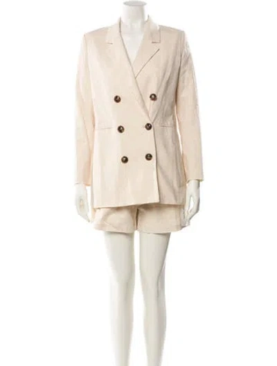Pre-owned St Agni Short Set In Neutral