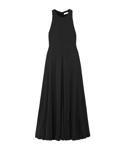 St Agni Cut Away Maxi Dress In Black
