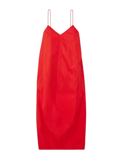 St Agni Sleeveless Dress In Red