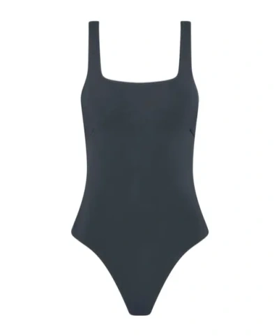 St Agni Sleeveless One-piece Swimsuit In Blue