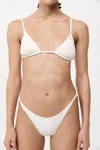 St Agni Slim Bikini Briefs In Off White
