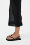 St Agni Sling Back Thong Sandal In Chocolate