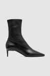St Agni Sock Ankle Boot In Black