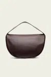 St Agni Soft Arc Bag In Chocolate