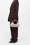 St Agni Soft Bon Bon Bag In Creme