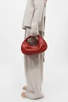 St Agni Soft Bon Bon Bag In Rosso