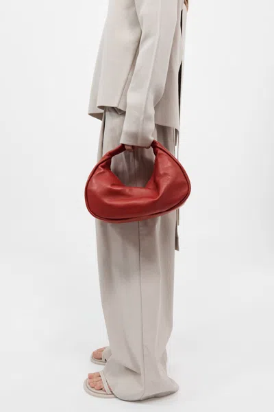 St Agni Soft Bon Bon Bag In Rosso