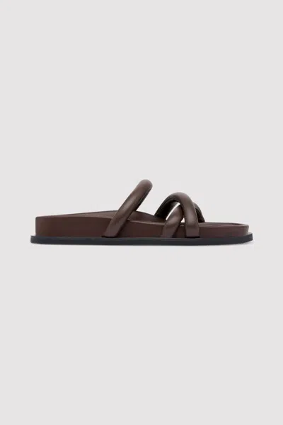 ST AGNI SOFT CROSS STRAP SLIDE