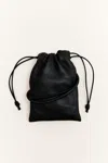 St Agni Soft Drawstring Pouch In Black