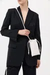 St Agni Soft Drawstring Pouch In Tofu