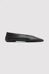 St Agni Soft Glove Ballet Flat In Black