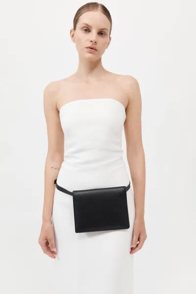 St Agni Soft Pocket Belt In Black