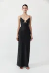 St Agni Resort Maxi Dress In Black