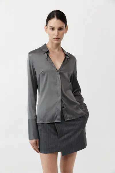 St Agni Soft Silk Shirt