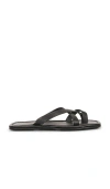 St Agni Soft Strap Slide In Black