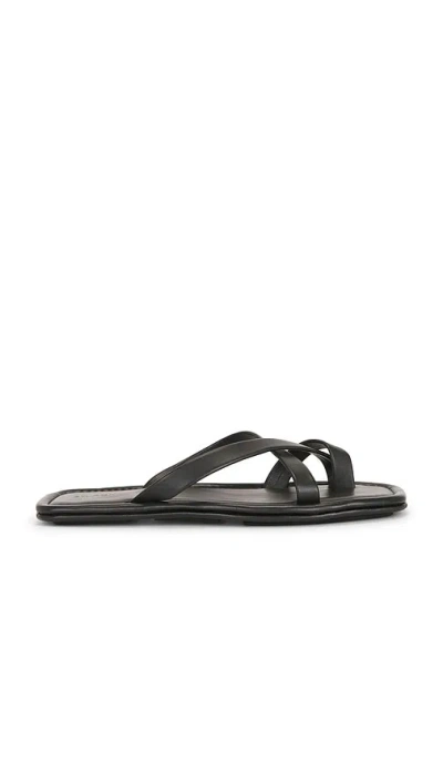 St Agni Soft Strap Slide In 블랙