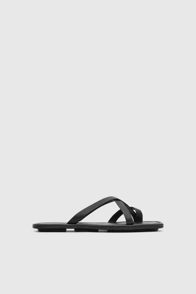 St Agni Soft Strap Slide In Black