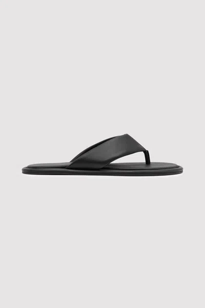 St Agni Soft Thong Slide In Black