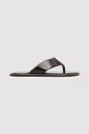St Agni Soft Thong Slide In Patent Port