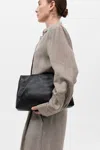 St Agni Soft Tuck Clutch In Black