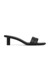 St Agni Stitch Detail Heel In Black