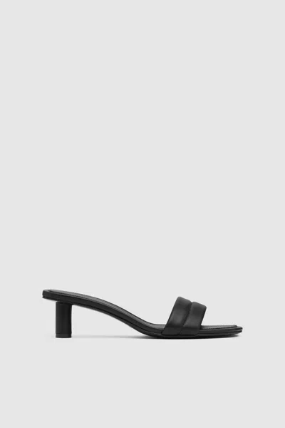 St Agni Stitch Detail Heel In Black